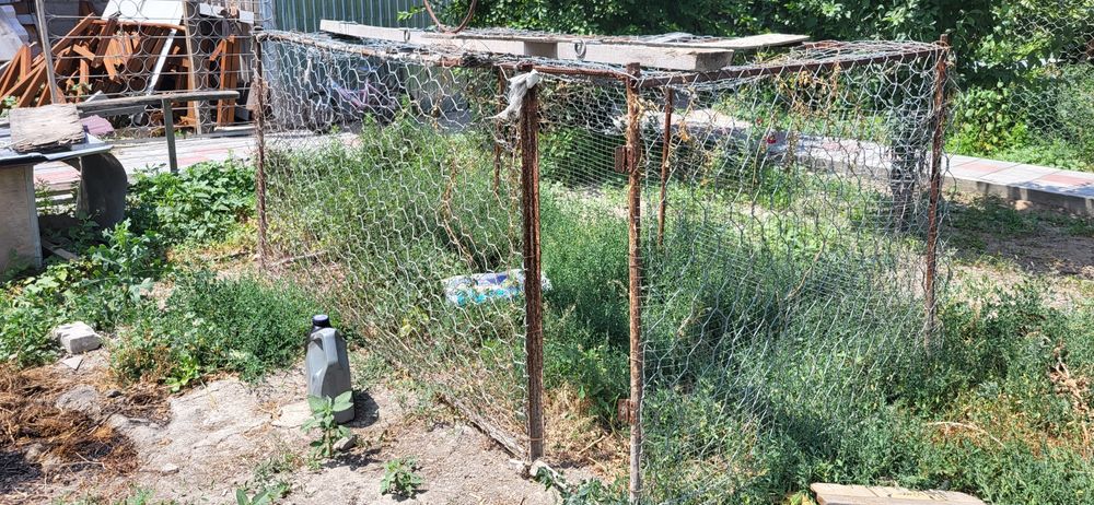 Вольер в сетку, цена 20000