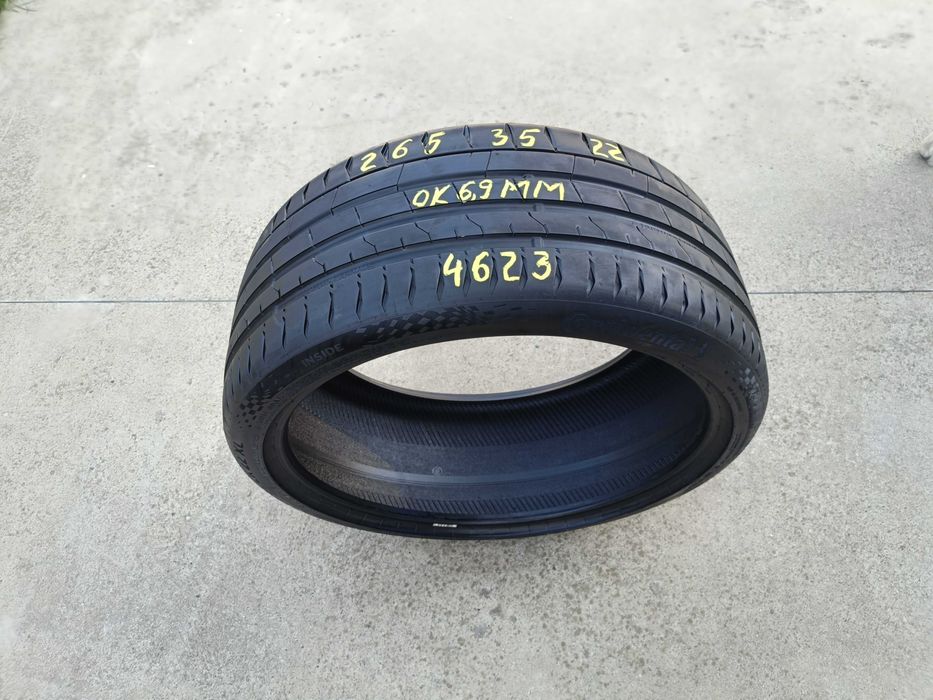 O anvelopa vara 265 35 22 Continental SportContact 7 cu 7 mm dot 4623