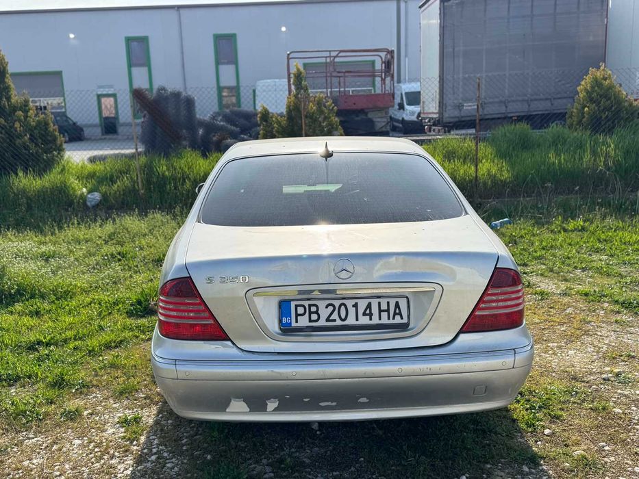 Mercedes-Benz S 350 (W220) - 245 к.с. | Кожа, Шибедах, Газова уредба