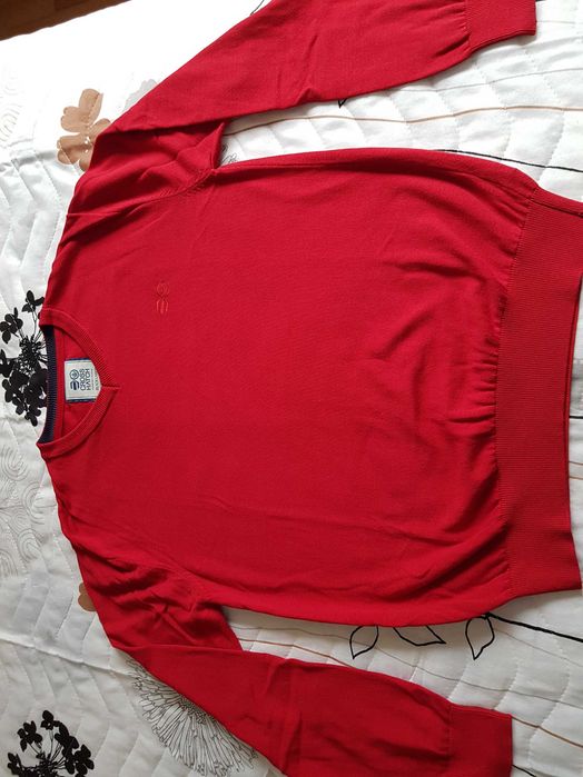 Pulover NOU rosu Cross Hatch XL