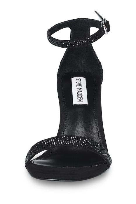 Високи обувки токчета черни висок ток Steve Madden