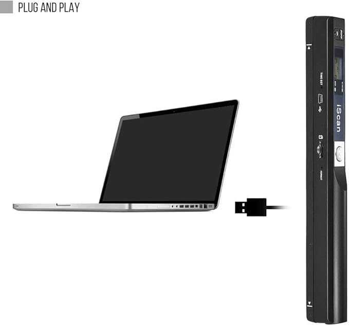 iScan Magic Wand преносим скенер за документи USB мобилен скенер