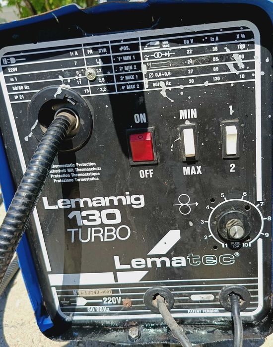 Телоподаващо Lemamig 130 Turbo