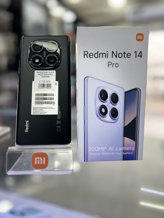 Redmi Note 14 Pro 8x256 Black Sotiladi