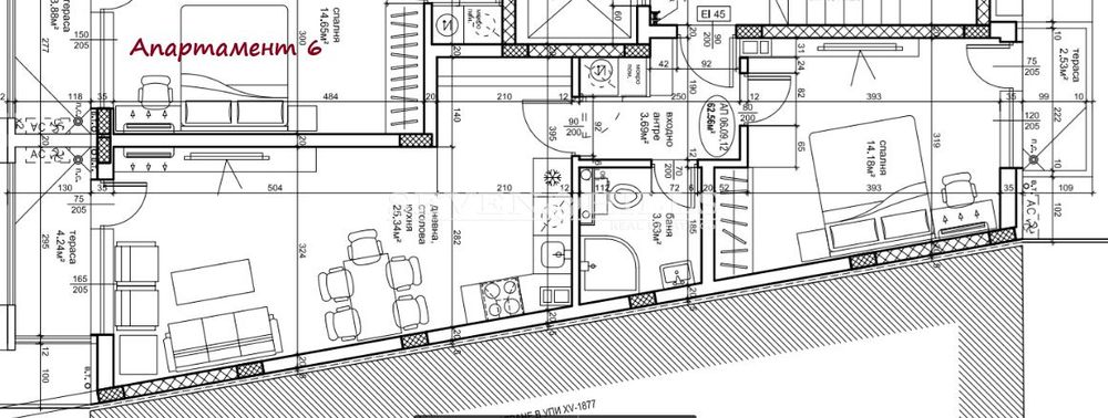 Продава се Двустаен апартамент в Пловдив, Кършияка - 80 кв.м за 1802 €/кв.м - Снимка #1
