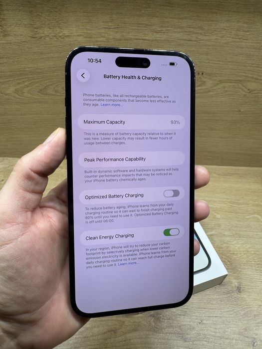 iPhone 14 PRO MAX 512Gb Black 93% battery life