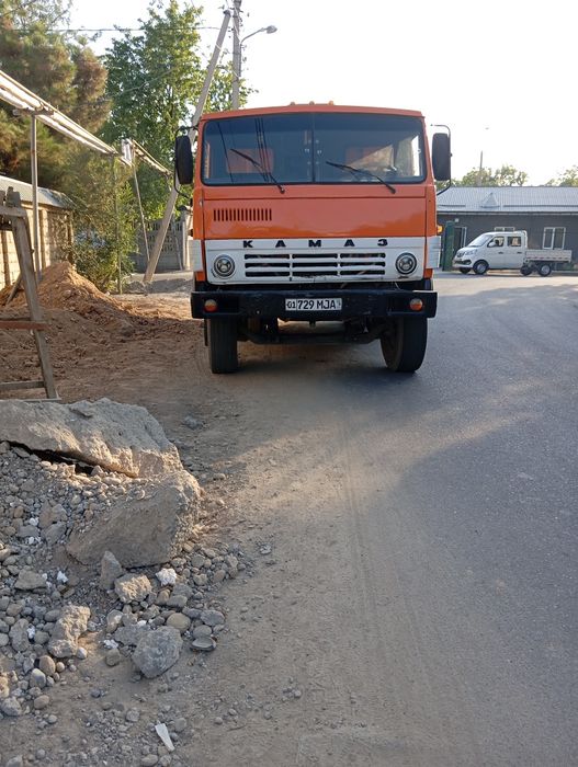 Kamaz dastavka Klenes sheben Chinoz qum gʻisht tokent shahar viloyat
