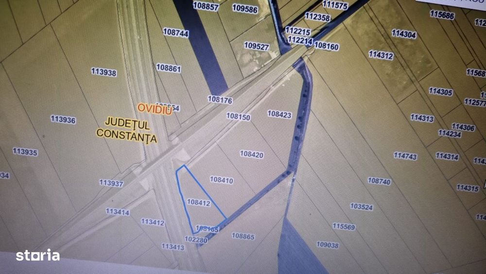 Teren zona hale Ovidiu