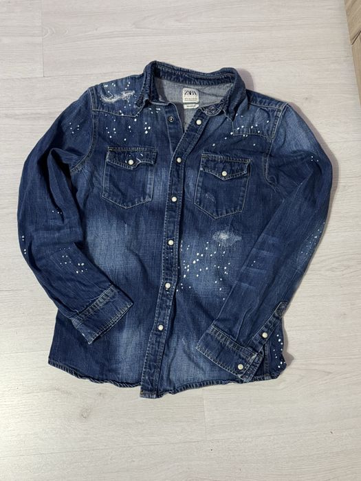 Мъжка дънкова риза