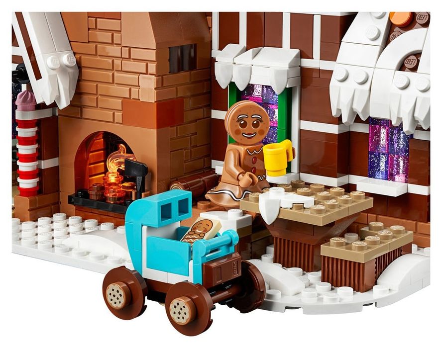 Lego 10267 Къща от сладкиши , Lego Winter Village, LEGO Creator Expert - Gingerbread House 10267 , 1477 части