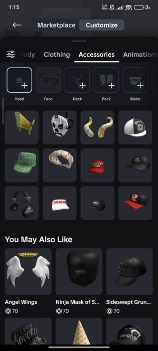 Аккаунт роблокс с дон вещями