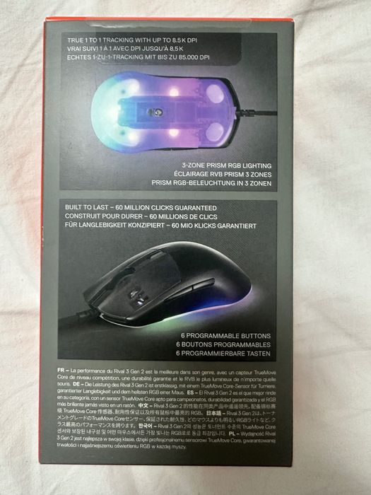 Мышка Steelseries Rival 3 gen2 (новая)