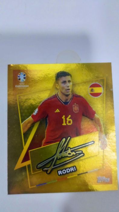 Карти с автограф Topps uefa euro 2024