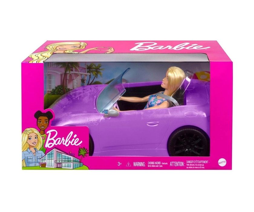 Кукла Барби с кабриолет
