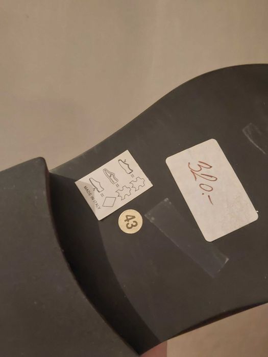 GF FERRE Original Size 43 100% Кожа Мъжки бтуши