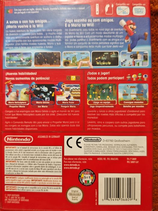 New Super Mario Bros Wii.  Nintendo