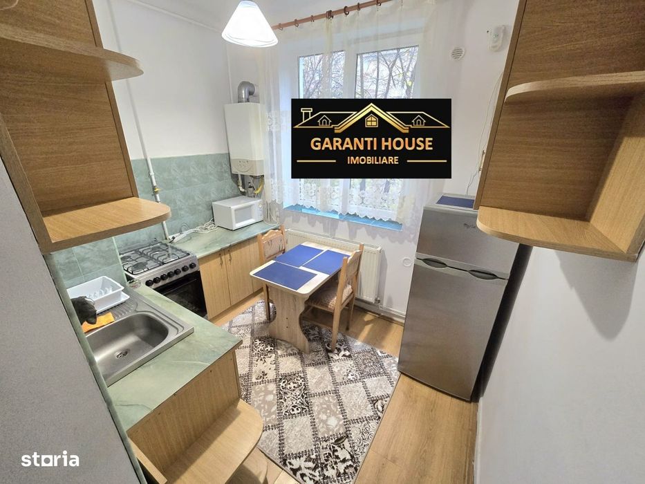 Nicolae Iorga, etaj 1, apartament cu o camera, mobilat si utilat, 250€
