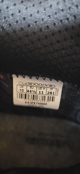 LOWA R-8 GTX  Termo  Goretex тактически  ловни обувки 4
