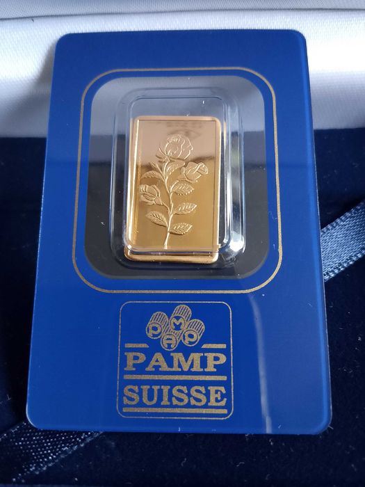 PAMP SUISSE златно кюлче
