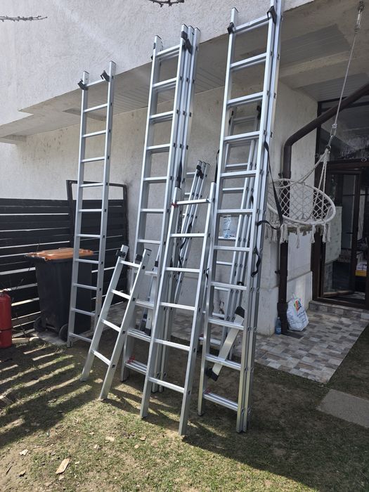 scara aluminiu 1, 2 si 3 tronsoane