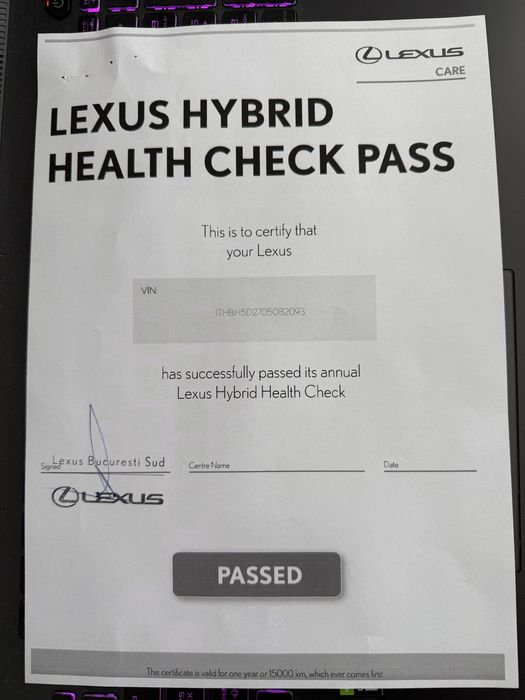 Lexus IS 300h Executive Hybrid 2020 100.000km