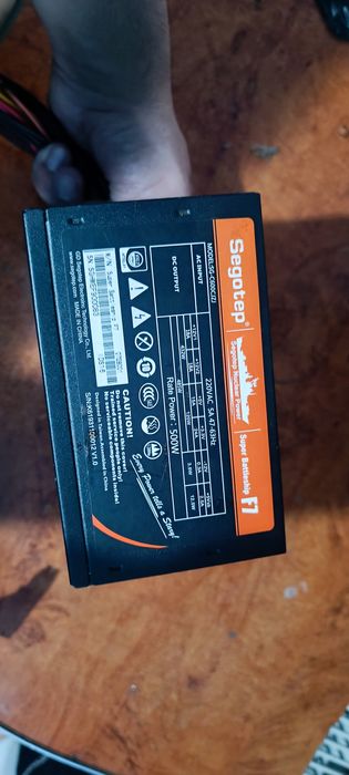 Placa video Rx 5500 XT 8GB plus sursa 500W