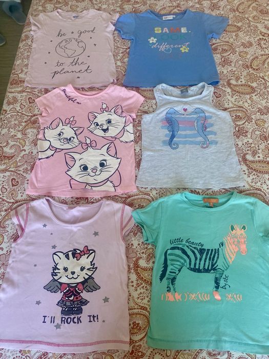 Tricouri fete 5/6 ani