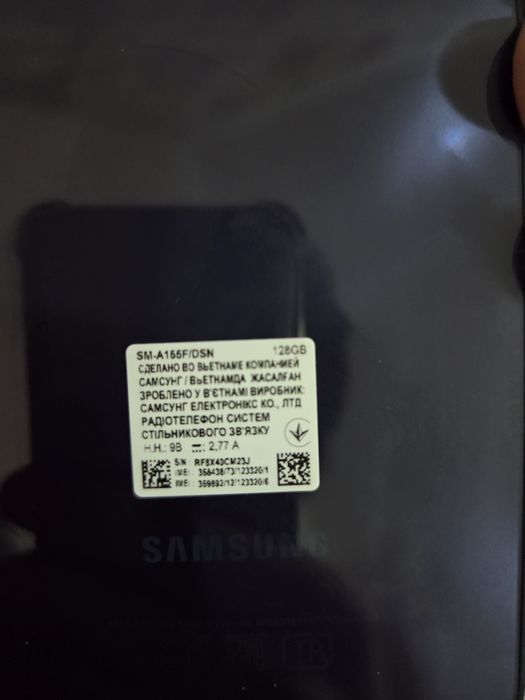 В продаже новый Samsung A15