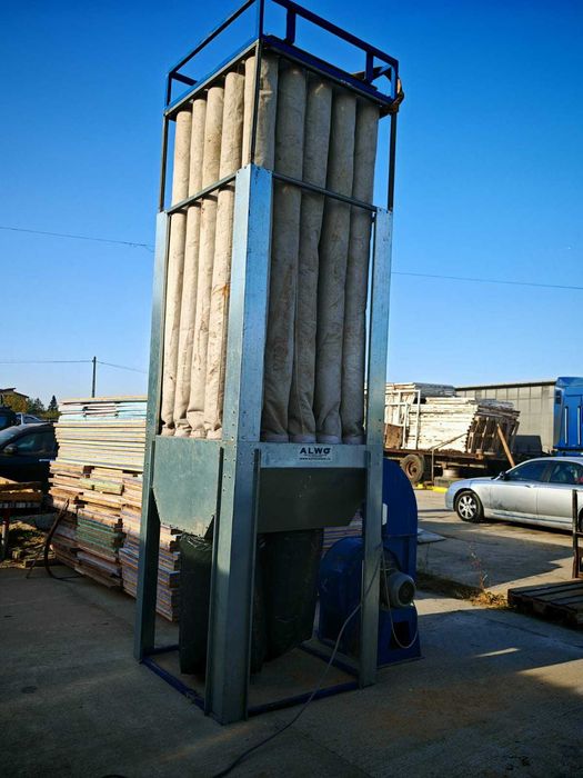 Filtru cu maneci - Exhaustor rumegus AEWO P40/2