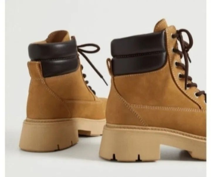 Ботинкм Тимберленды Mango