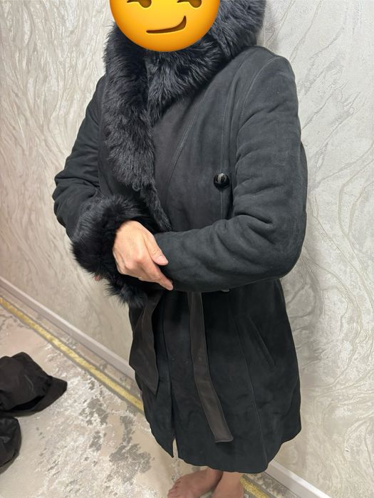 Шуба с капишоном