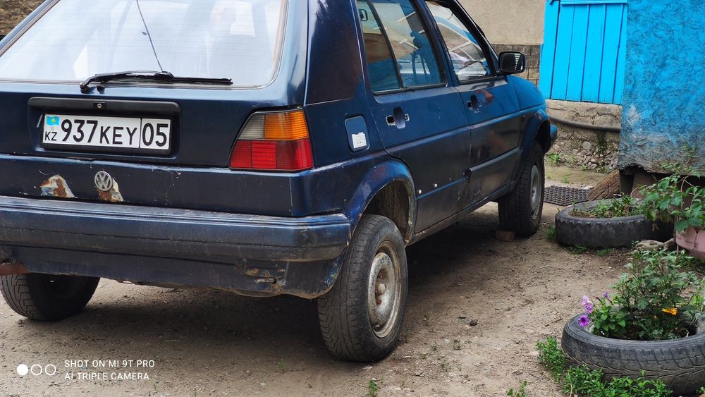 Volkswagen golf 2 салон в лс