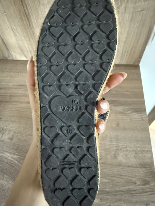 Еспадрили Love Moschino от букле