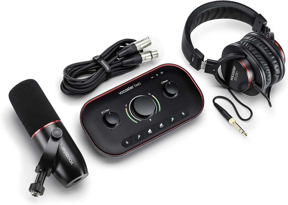 Подкаст студио Focusrite Vocaster Two Studio комплект