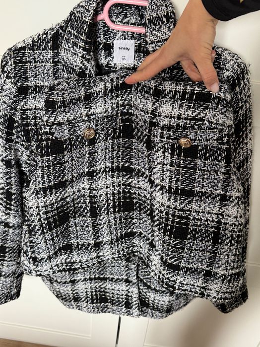 Дамско сако и пола комплект sinsay xs