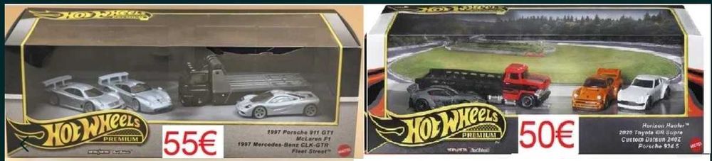 Hot Wheels BMW, Mercedes