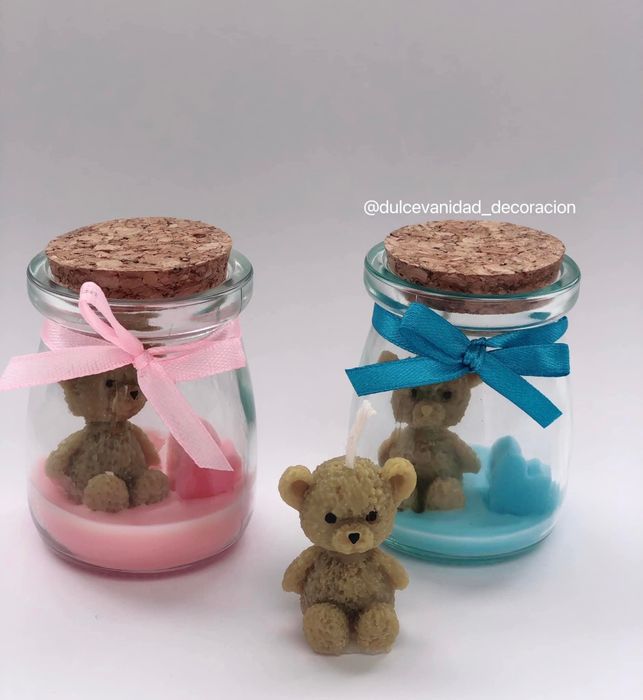 Подаръци за гости ароматни свещи с избор на цвят и аромат - кръщене, сватба, рожден ден, погача, юбилей, парти