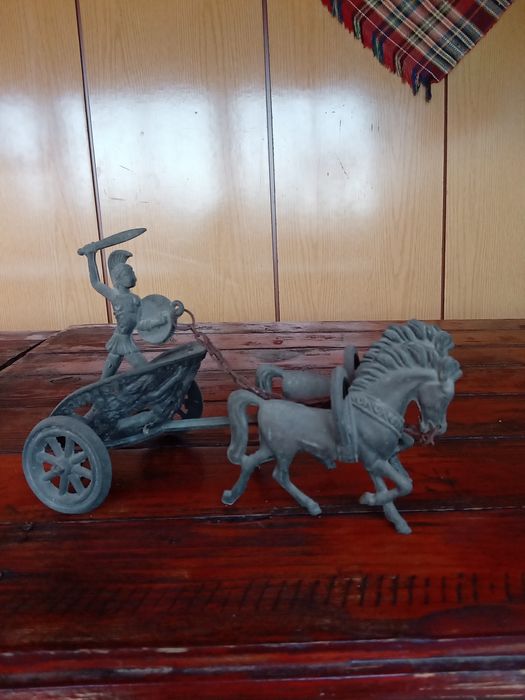 Медна гръцка колесница от Акропула 1936г.