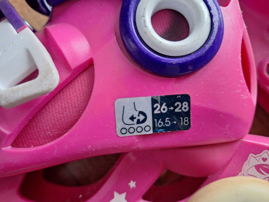 Role roz cu 3 roţi, 26-28