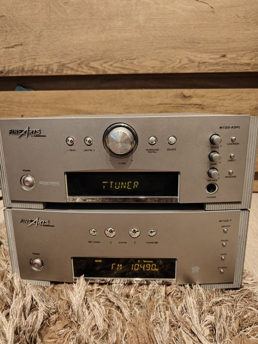 Amplificator+ tuner Dual CV 121 și amplificator + tuner Grunding Fine