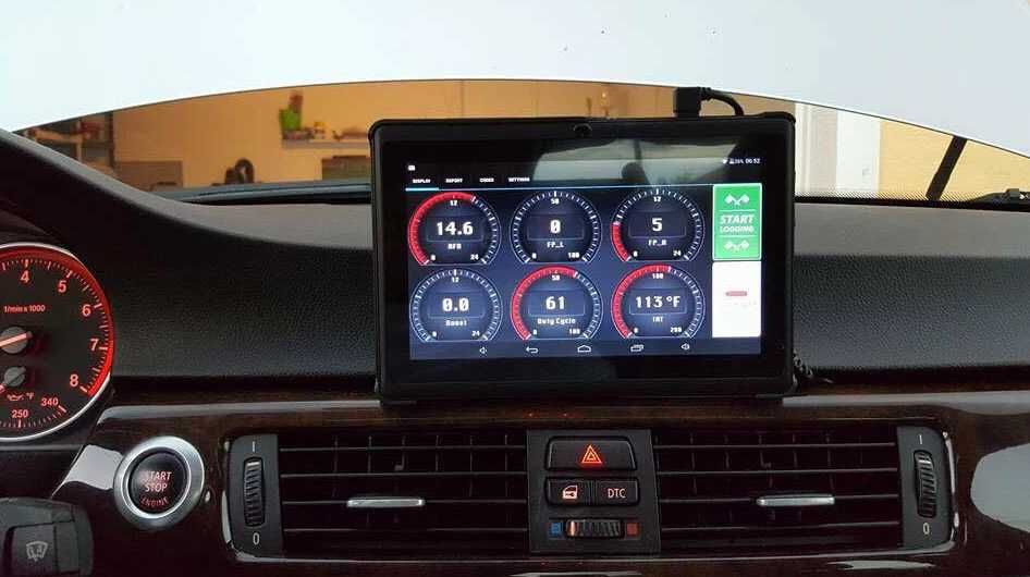 Стойка за Андроид дисплей, Навигация или Телефон за BMW e90 91 92 93