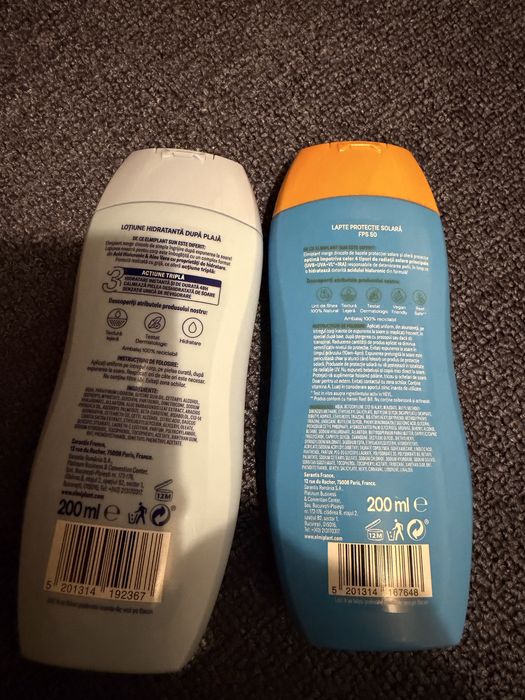 Set creme pentru plaja