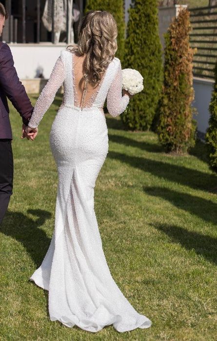 Rochie de mireasa tip sirena