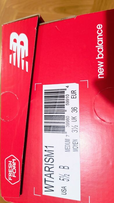 Нови маратонки за планинско бягане New Balance, размер 36