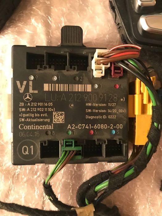 Продам кнопки управления от мерс w212