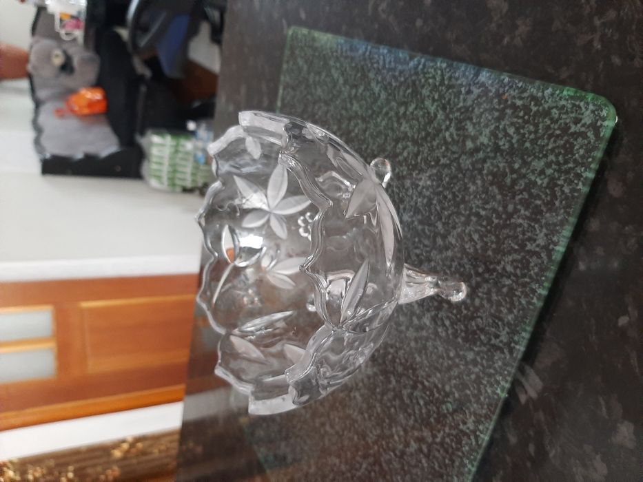 Хрусталь СССР ваза конфетница