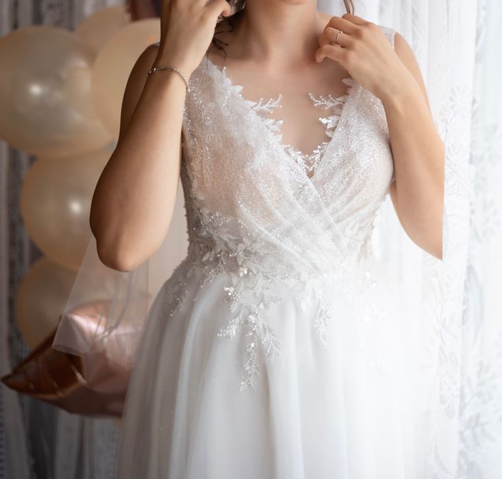 Дизайнерска сватбена рокля
