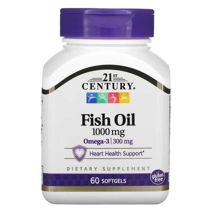 21st Century Рыбий жир 21st Century Fish Oil Omega-3 Omega 3 омега 3