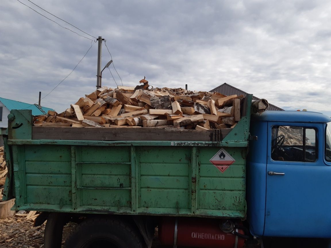 Дрова Береза,Тополь,Вяз машиной и в мешках колотые и чурками.: 75 000 тг. -  Прочее отопление Усть-Каменогорск на Olx