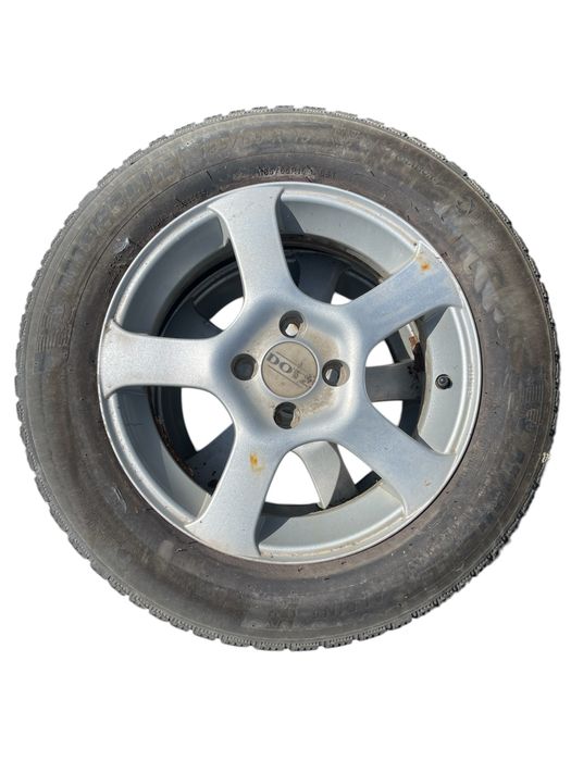 Jante aliaj R15 4x100 cu anvelope de iarna 185 65 R15